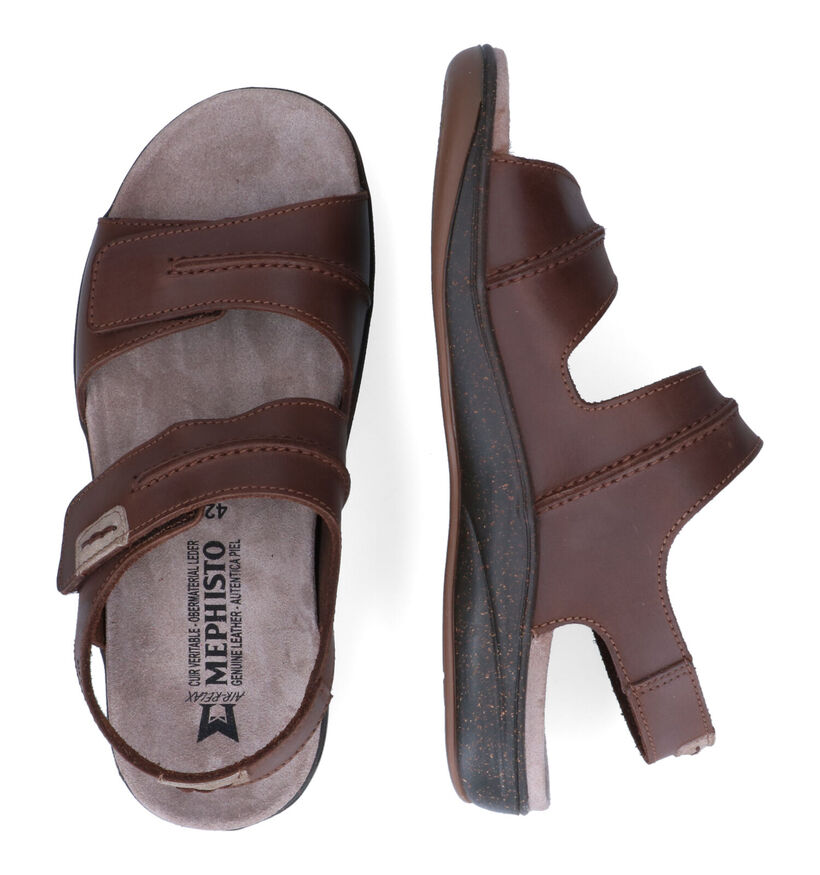 Mephisto Sagun Scratch Bruine Sandalen voor heren (370212)