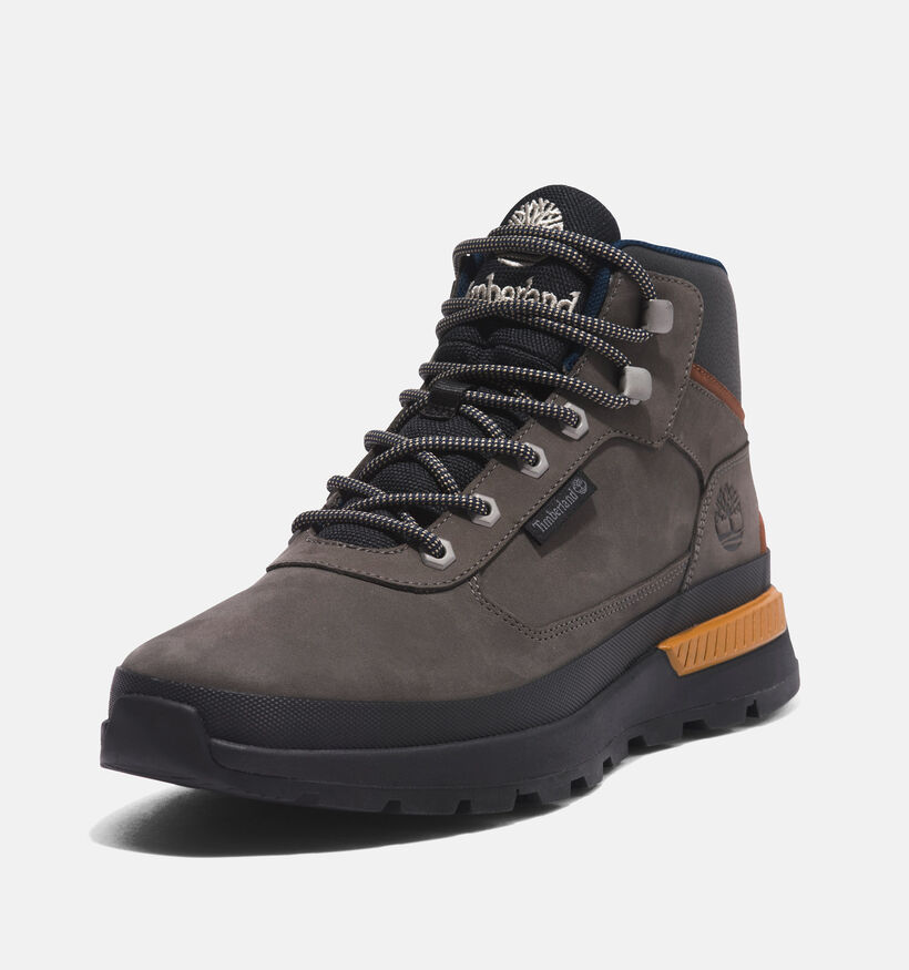 Timberland Field Trekker Mid Grijze Bottines voor heren (344963) - geschikt voor steunzolen
