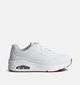 Skechers Uno Stand On Air Baskets en Blanc pour filles, garçons (360982)