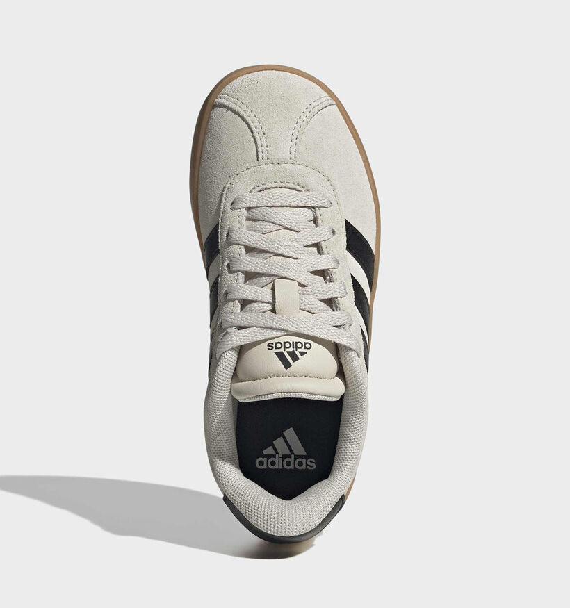 adidas VL Court 3.0 Donkergrijze Sneakers voor jongens, meisjes (366797) - geschikt voor steunzolen