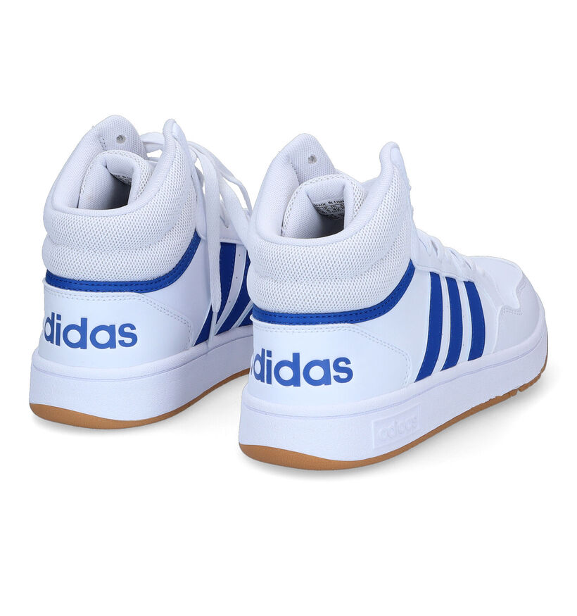 adidas Hoops 3.0 Baskets en Blanc pour hommes (308456)