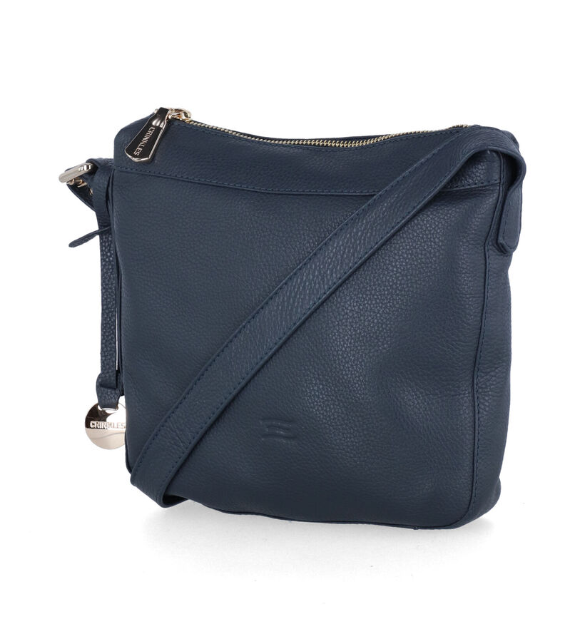 Crinkles Zwarte Crossbody Tas voor dames (324988)