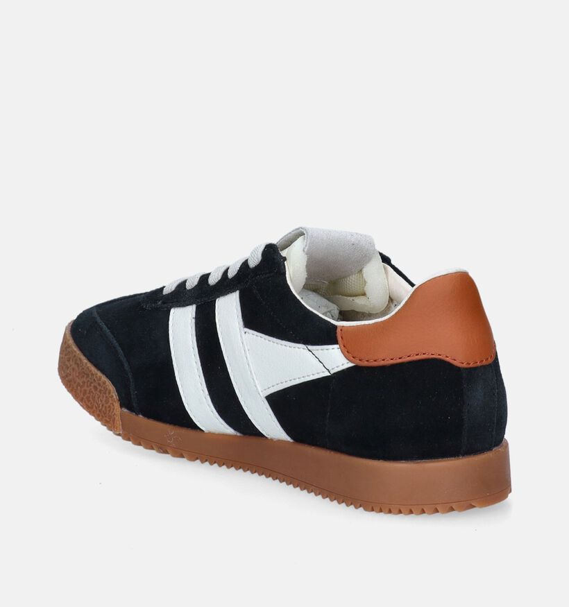 Gola Elan Zwarte Sneakers voor meisjes, jongens (345134) - geschikt voor steunzolen