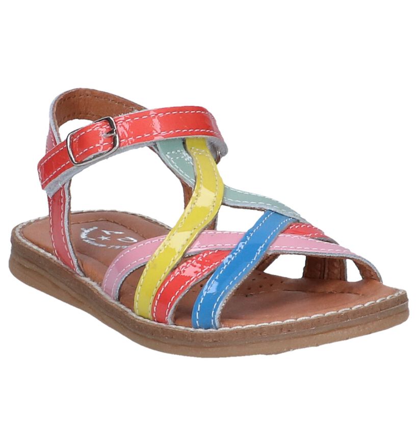 Little David Sandales en Multicolore en cuir (247641)