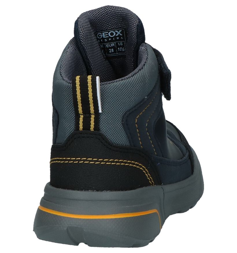 Geox Chaussures hautes en Bleu foncé en simili cuir (223163)