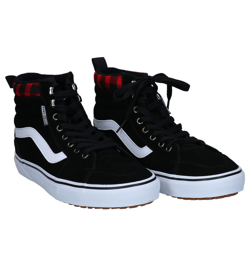 Vans Filmore Hi Baskets en Noir en simili cuir (294265)