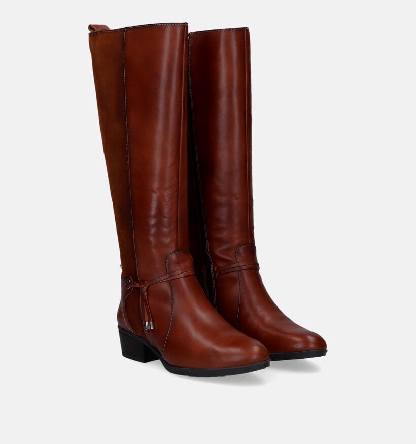 Pikolinos Daroca Bottes longues en Cognac pour femmes (329665)