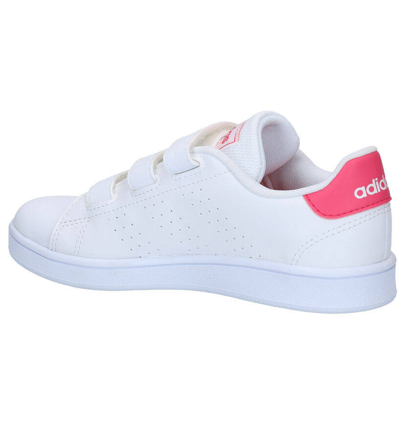 adidas Advantage C Witte Sneakers voor meisjes (319539) - geschikt voor steunzolen