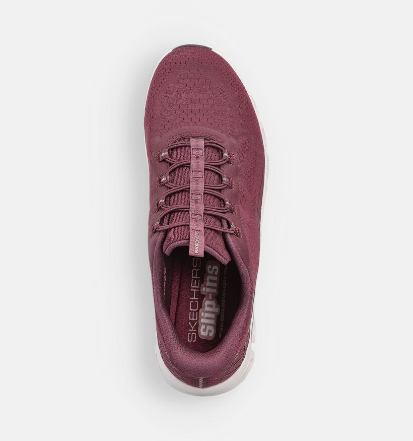 Slip-ins Sportieve sneakers Bordeaux voor dames (360900) - geschikt voor steunzolen