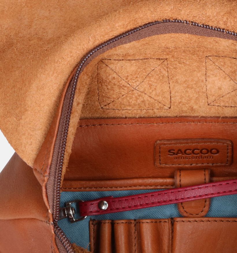 Saccoo Sica Cognac Rugzak voor dames (358329)