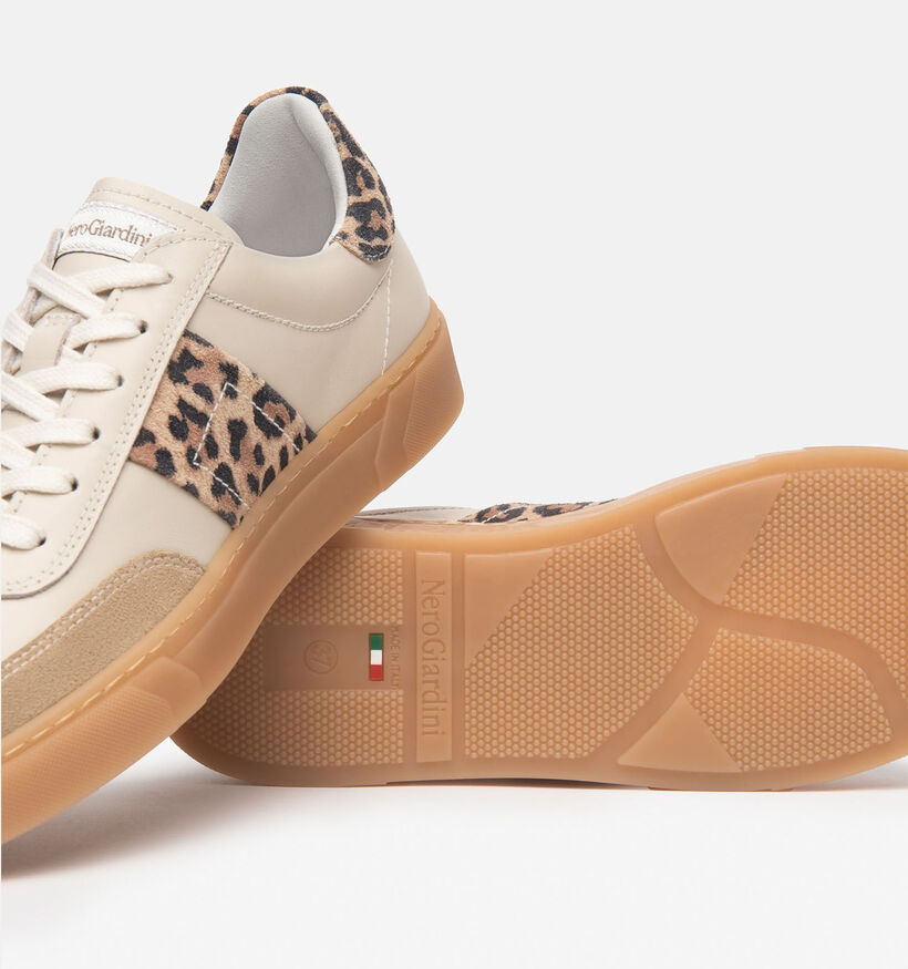 NeroGiardini Baskets en Beige pour femmes (359299) - pour semelles orthopédiques