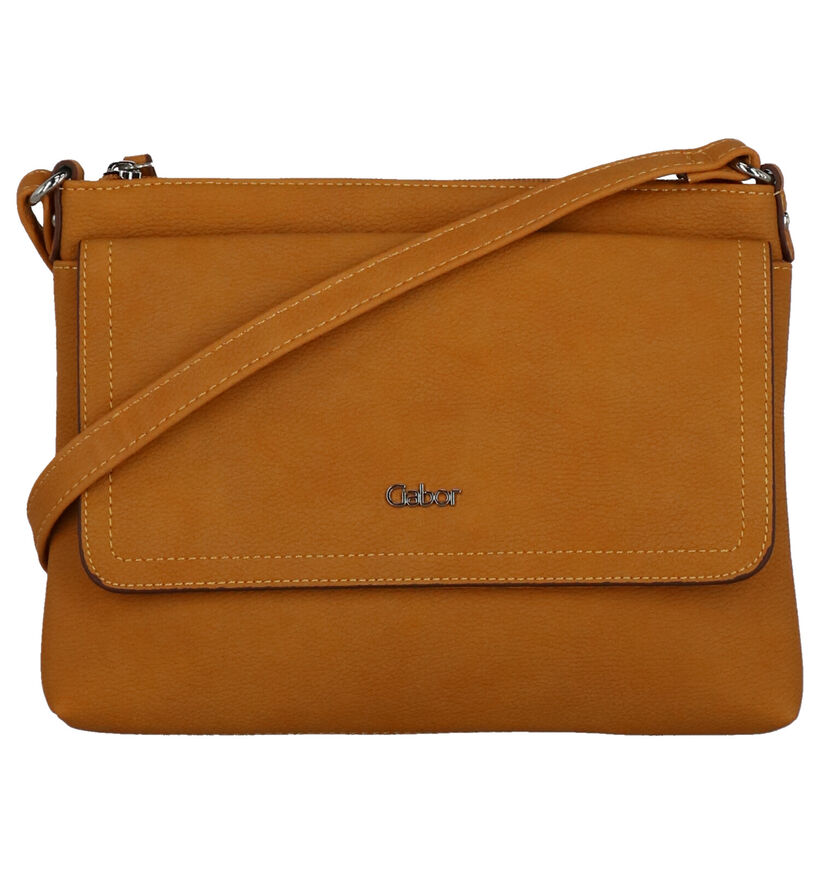 Gabor Dina Zwarte Crossbody Tas in kunstleer (296266)