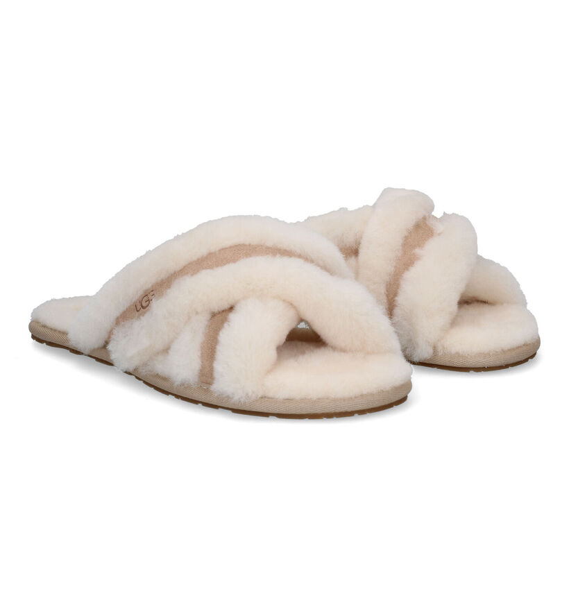 UGG Scuffita Pantoufles en Beige pour femmes (294499)