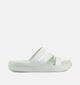 Crocs Getaway Strappy Claquettes en Vert pour femmes (369982)