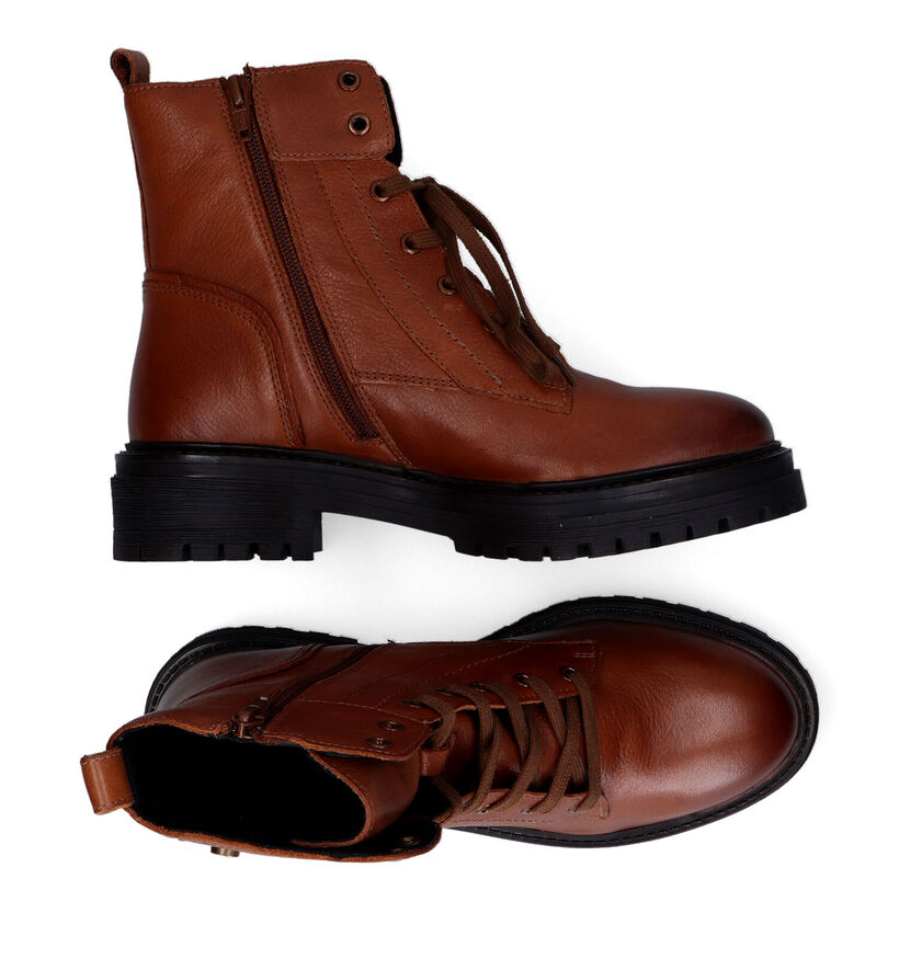 Geox Boots à lacets en Noir pour femmes (294024)