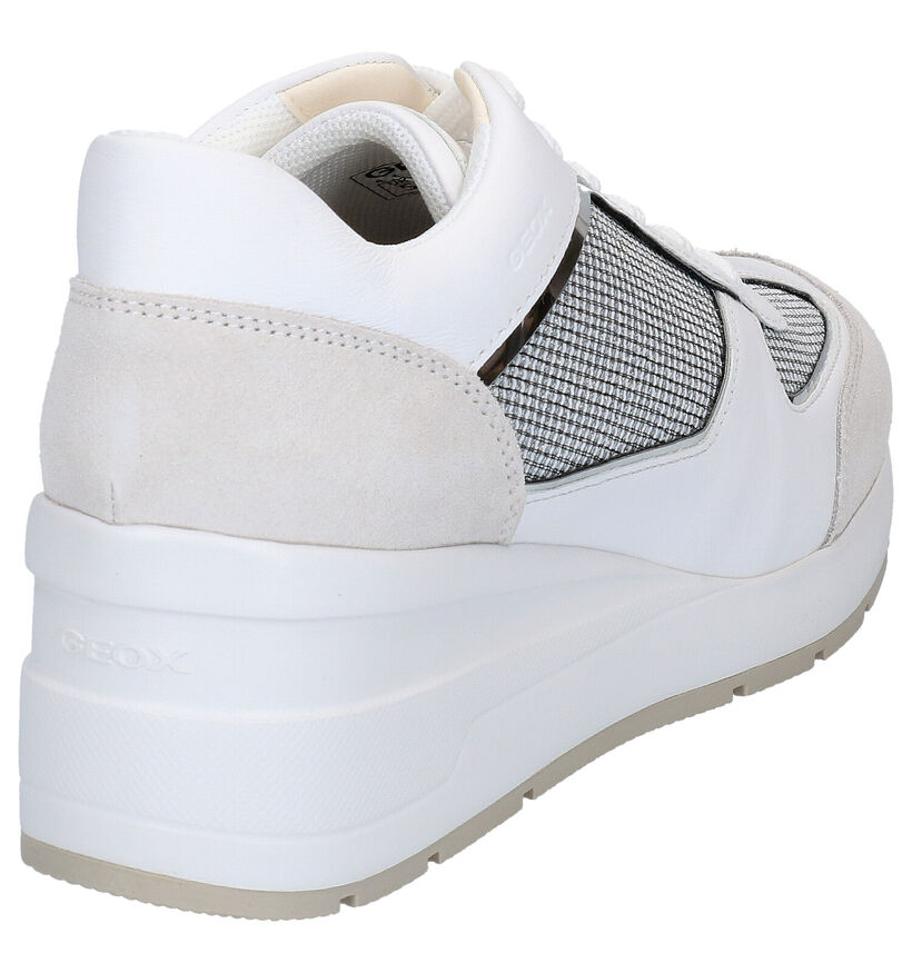 Geox Zosma Witte Sneakers in leer (266846)