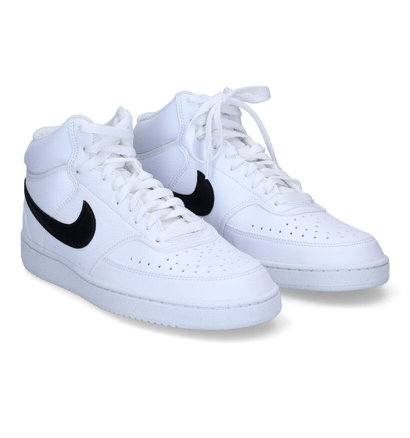 Nike Court Vision Mid Next Nature Witte Sneakers voor heren (332321)