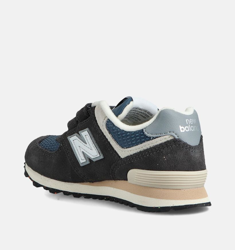 New Balance Grijze/Zwarte Sneakers voor meisjes, jongens (358711) - geschikt voor steunzolen
