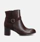 Tamaris Bottines à talons en Brun foncé pour femmes (362775)