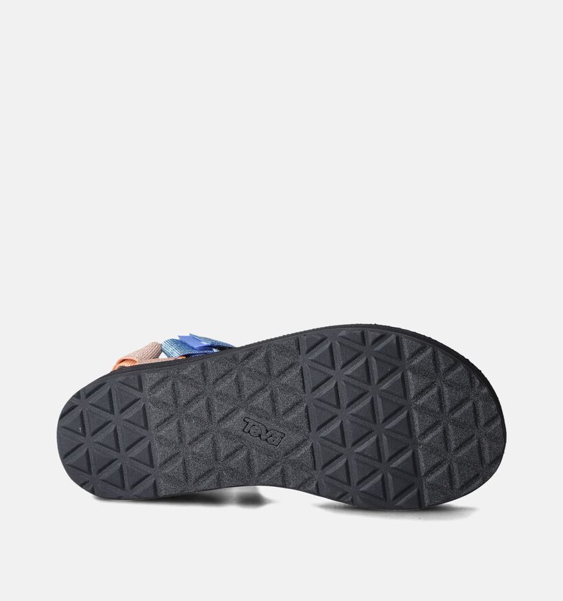 Teva Midform Universal Sandales plates en Bleu pour femmes (366046)