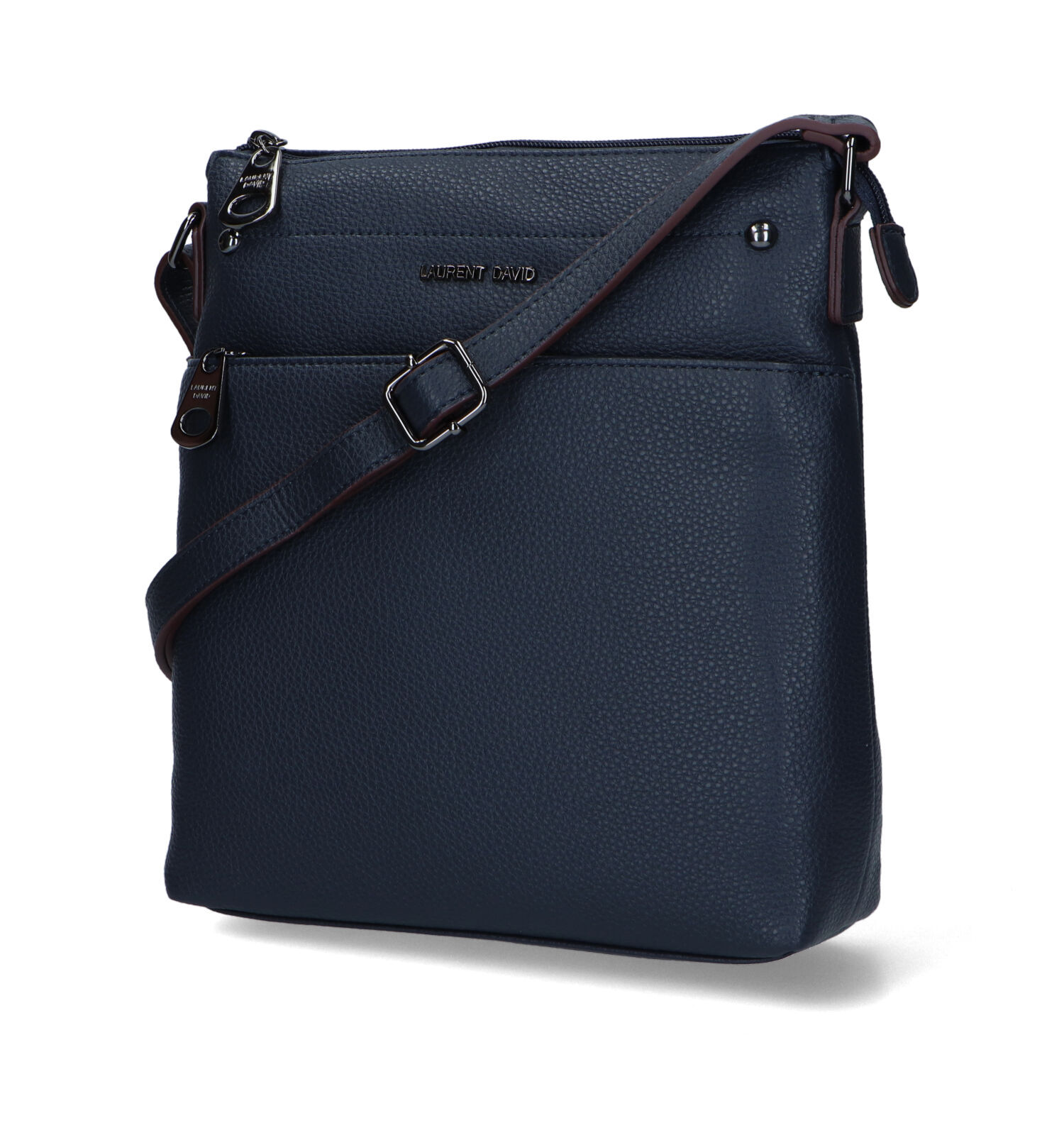 Laurent David Blauwe Crossbody Tas Dames Crossbody tassen