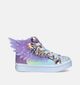 Skechers Twinkle Toets 2.0 Unicorn Baskets en Lila pour filles (350341)