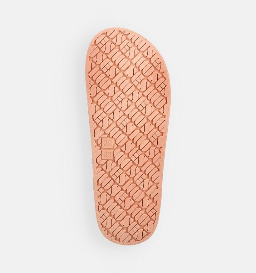 Freedom Moses Cross Basic Claquettes en Orange pour femmes (370840)