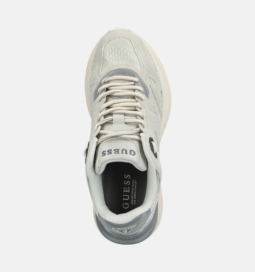 Guess Squan Chaussures plates en Gris pour hommes (375732) - pour semelles orthop&eacute;diques