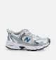 New Balance 530 Zilveren/Blauwe Sneakers voor jongens, meisjes (375217) - geschikt voor steunzolen
