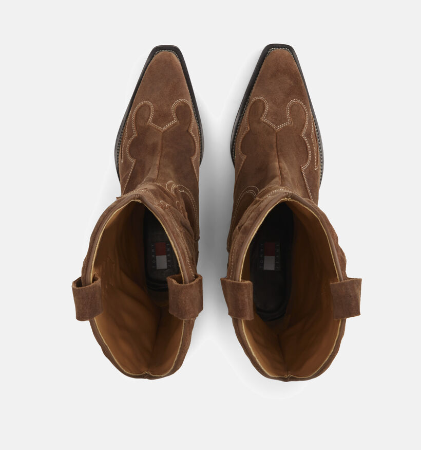 Tommy Hilfiger Archive Bottes de cowboy en Cognac pour femmes (374894)