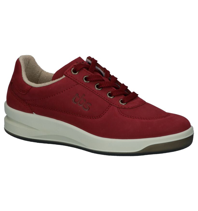 tbs Chaussures à lacets en Bordeaux en nubuck (236051)