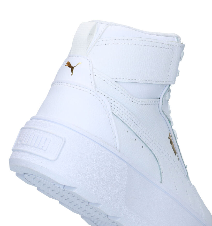 Puma Karmen Rebelle Mid Witte Hoge Sneakers voor dames (318649)