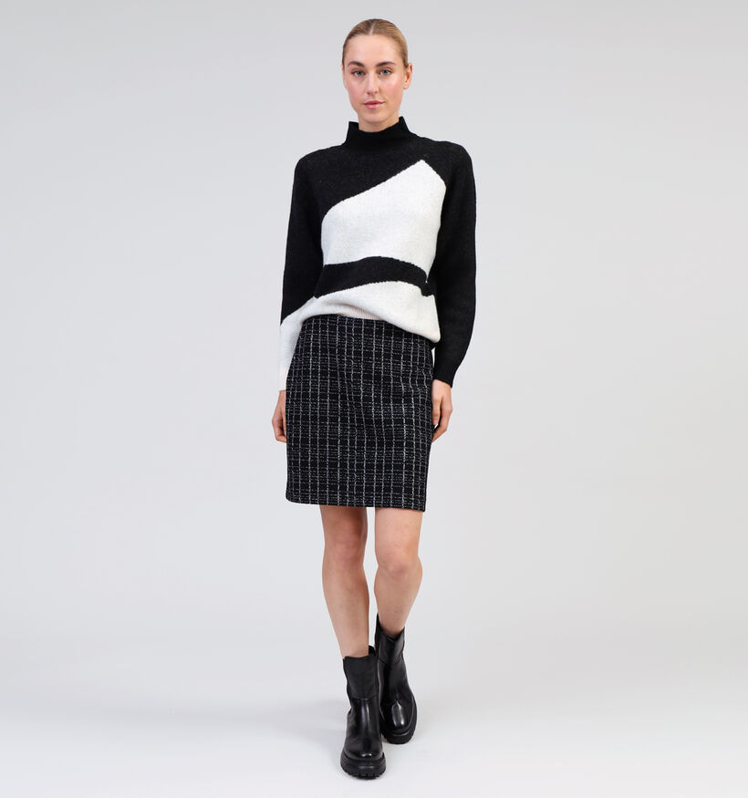 Vila Cilia Zwarte Gebreide trui voor dames (344255)