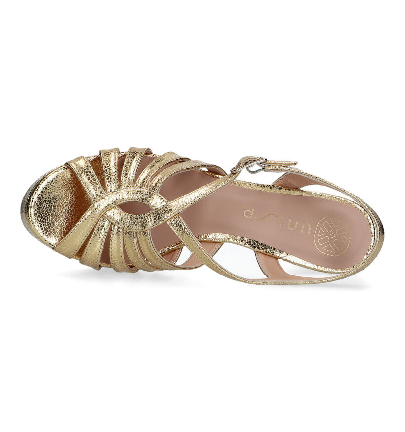 Unisa Orvin Gouden Sandalen voor dames (325033)