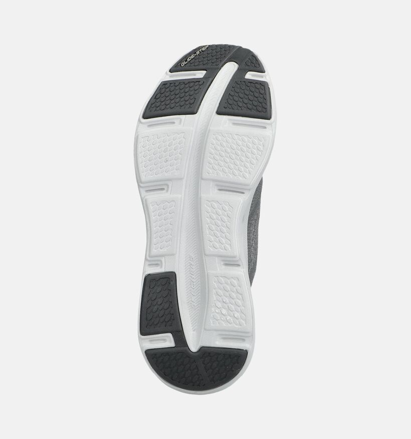 Skechers Glide Step Altus Aphtur Baskets en Gris fonc&eacute; pour hommes (376902) - pour semelles orthop&eacute;diques