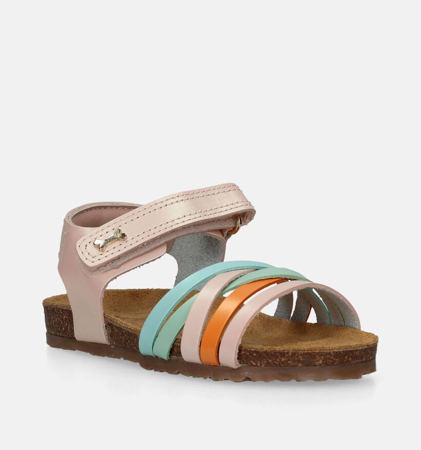 STONES and BONES Lemat Sandales en Rose pour filles (336538)