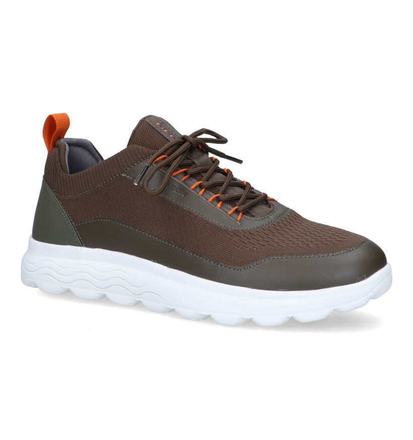 Geox Spherica Baskets en Bleu pour hommes (326742) - pour semelles orthopédiques