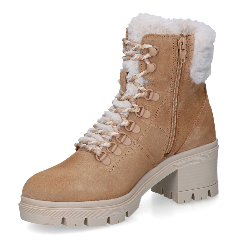 Tamaris Boots à lacets en Marron en daim (315394)