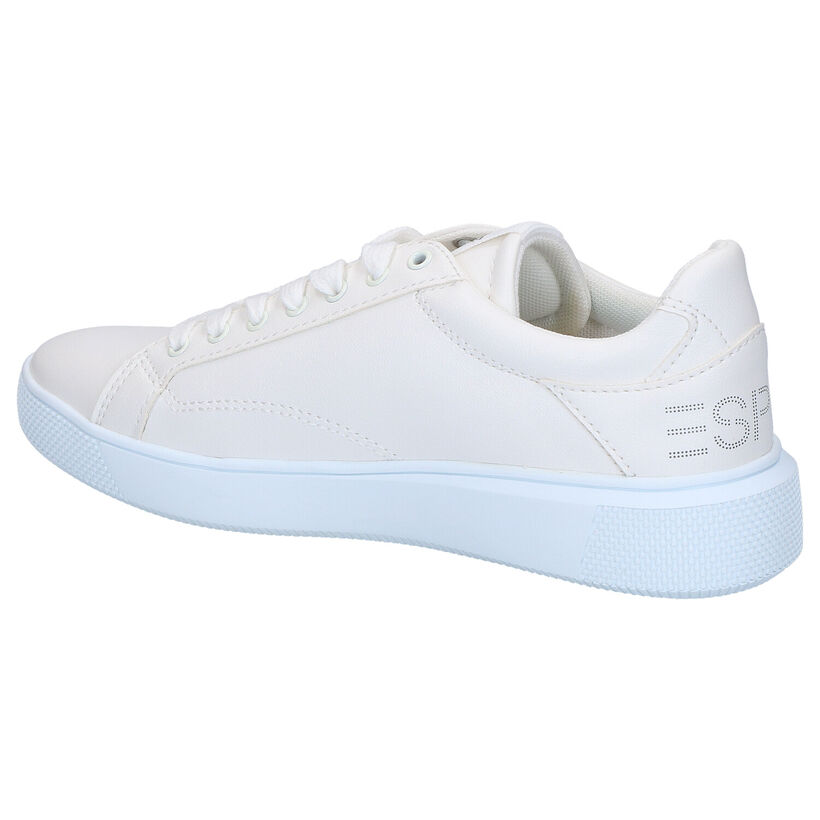 Esprit Darika Baskets en Blanc en simili cuir (270258)