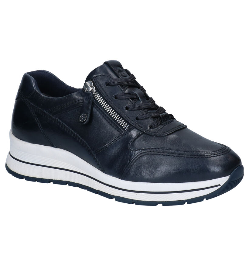 Tamaris Relax Fit Blauwe Schoenen in leer (296765)