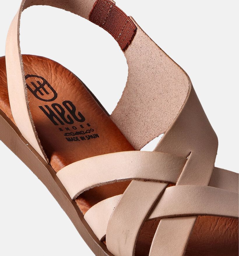 Hee Beige Sandalen voor dames (354791)