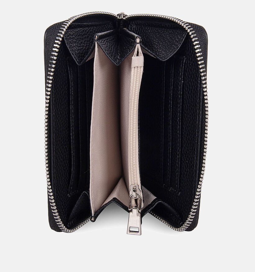 Laurent David Zwarte Ritsportemonnee voor dames (374041)
