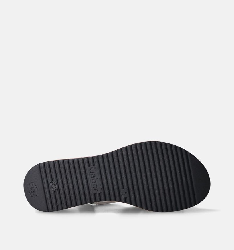 Gabor Witte Sandalen met sleehak voor dames (356663)
