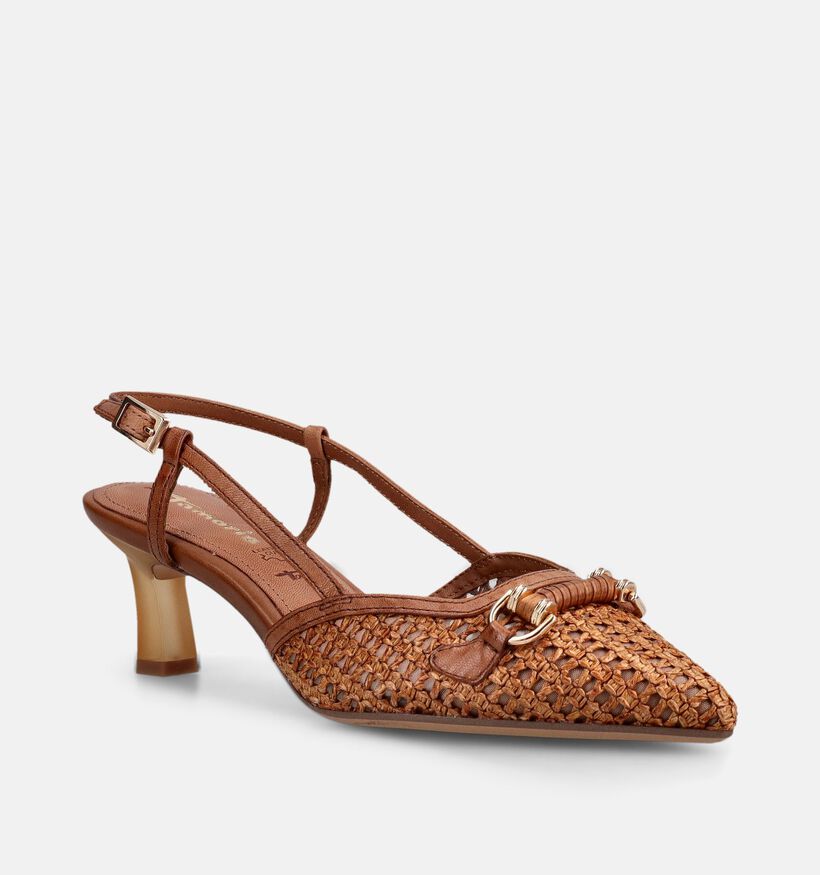 Tamaris Cognac Slingback Pumps voor dames (367600)