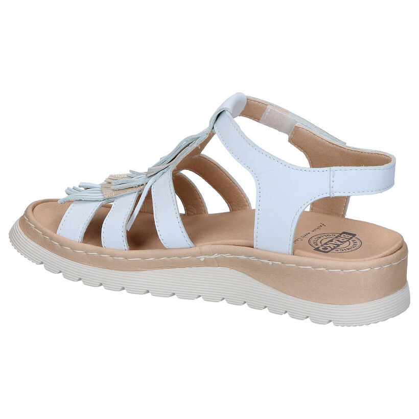 Brako Anatomics Witte Sandalen in leer (272884)