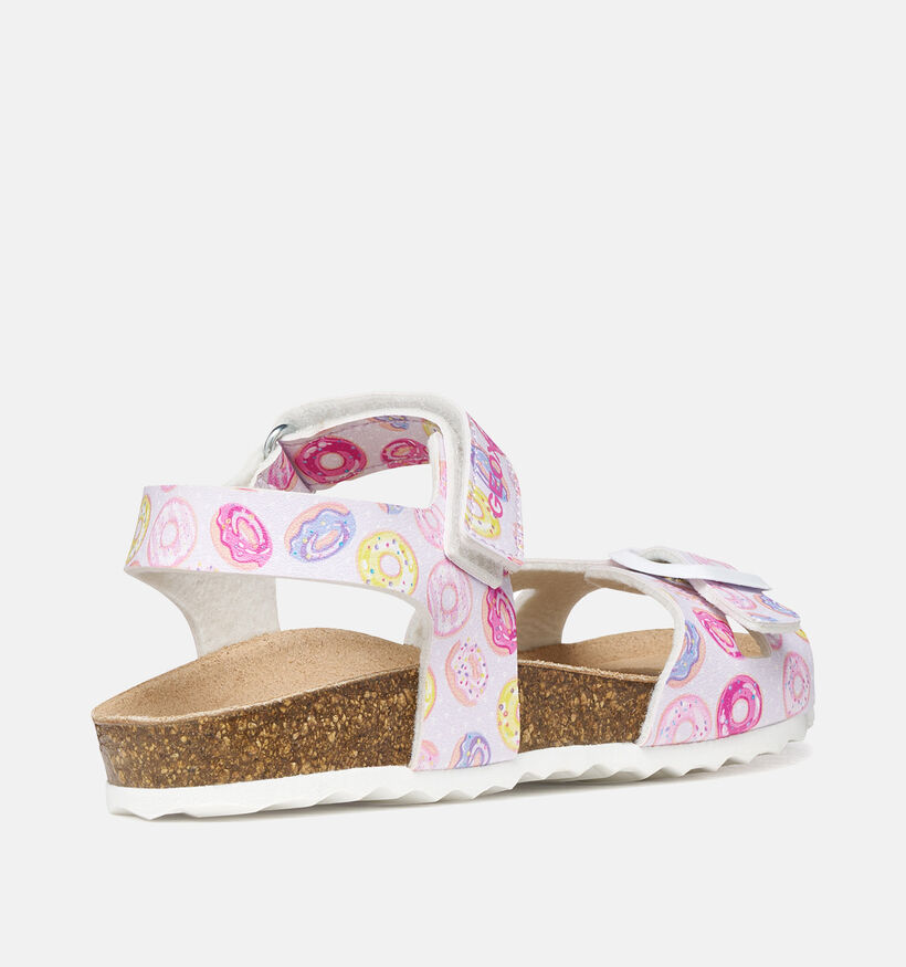 Geox J Adriel Sandales en Blanc pour filles (368876)