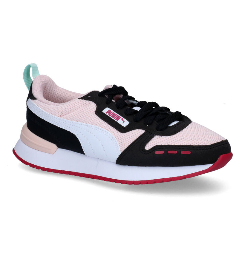 Puma R78 Baskets en Blanc pour filles (318762) - pour semelles orthopédiques