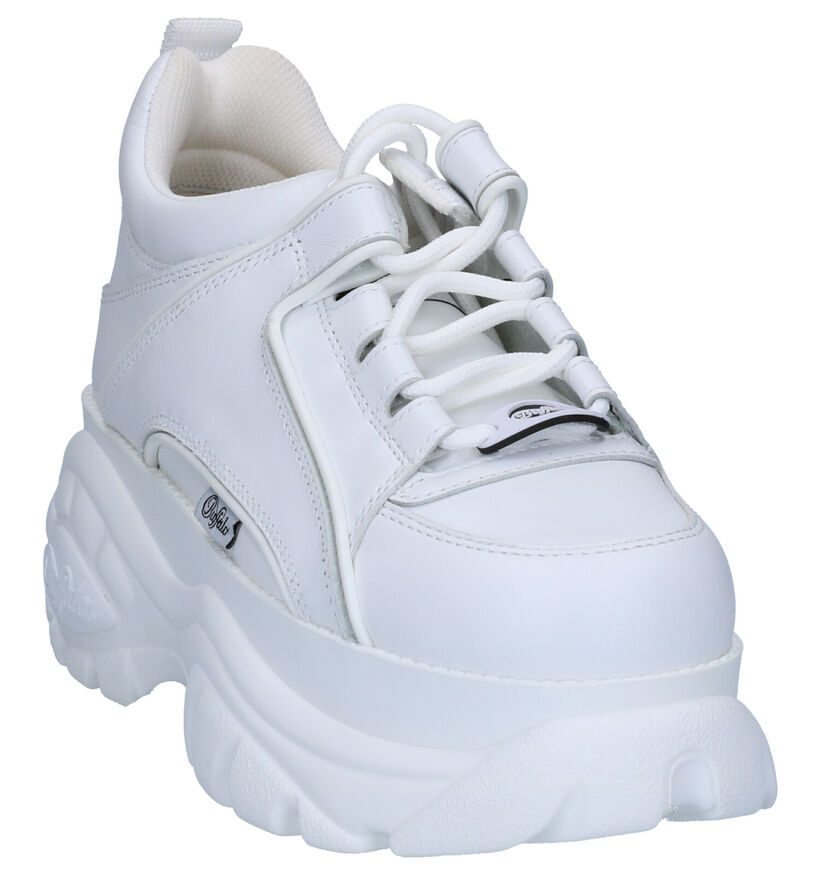 London Baskets basses en Blanc en cuir (240558)