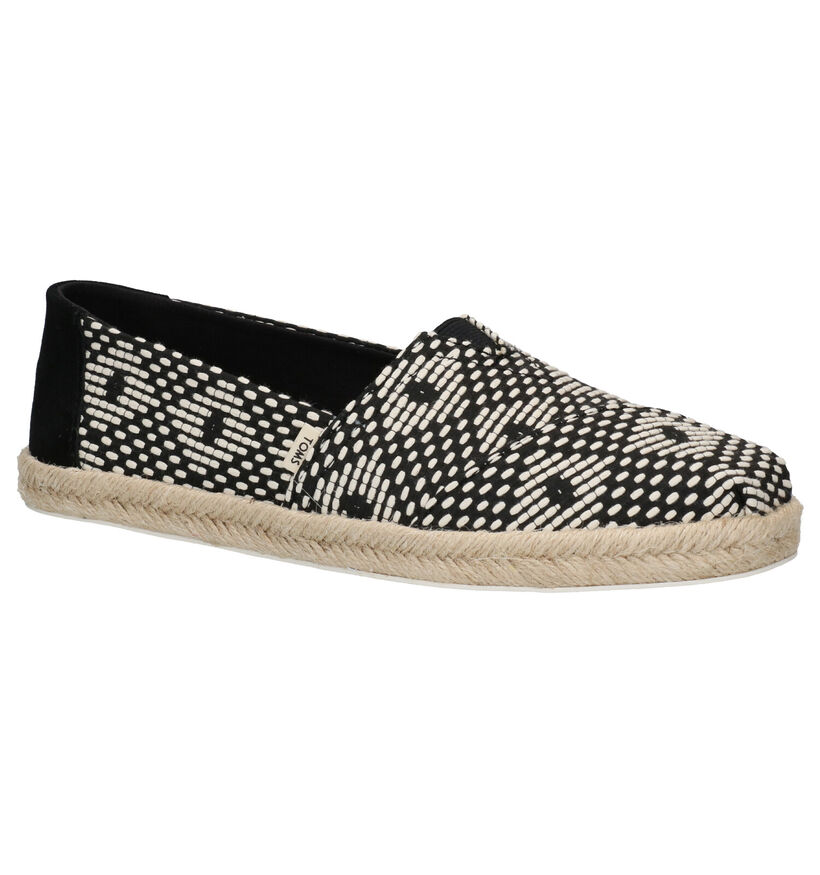 Toms Alpargata  Espadrilles en Gris en textile (269359)