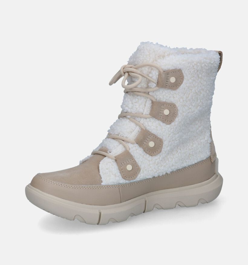 Sorel Explorer Beige Snowboots voor dames (312423) - geschikt voor steunzolen